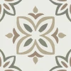 Керамогранит Harmony Peronda Provenza Green Bloom матовый многоцветный 3386037792 22,3х22,3 см