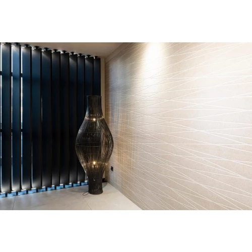 Плитка настенная Porcelanosa Саваннах Сализа Вертисе / Savannah Caliza Vertice матовая бежевая 100330305 150х59,6 см