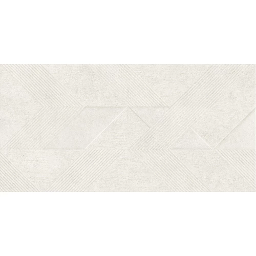 Плитка настенная ALMA Ceramica Прокси / Proxy рельефная матовая белая TWA3060PRX14 60х30 см