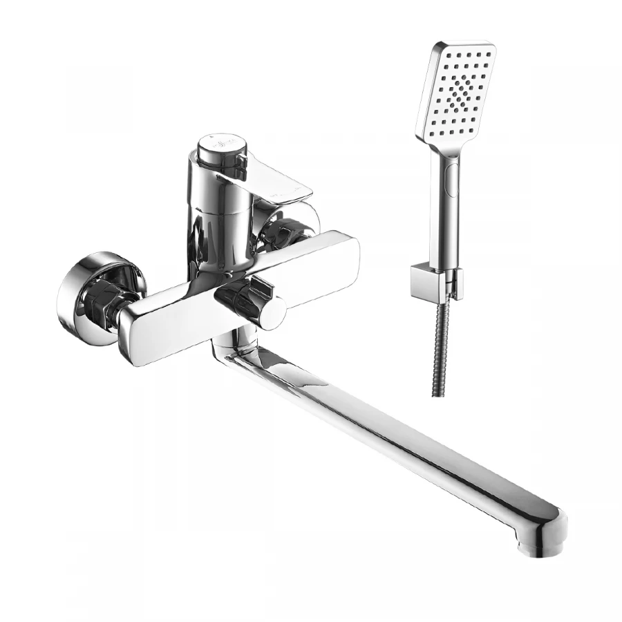 Смеситель термостатический Rossinka RS50-32 для ванны универсальный хром