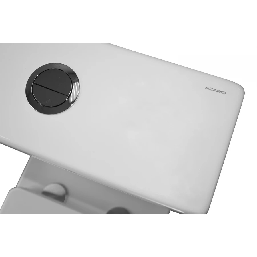 Унитаз-компакт Azario Ferra напольный безободковый с быстросъемным сиденьем микролифт AZ-1015 36.5х65х78.5 см