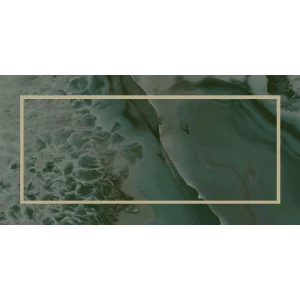 Декор Kerama Marazzi Сеттиньяно зелёный глянцевый OS\C275\19077 20х9,9 см