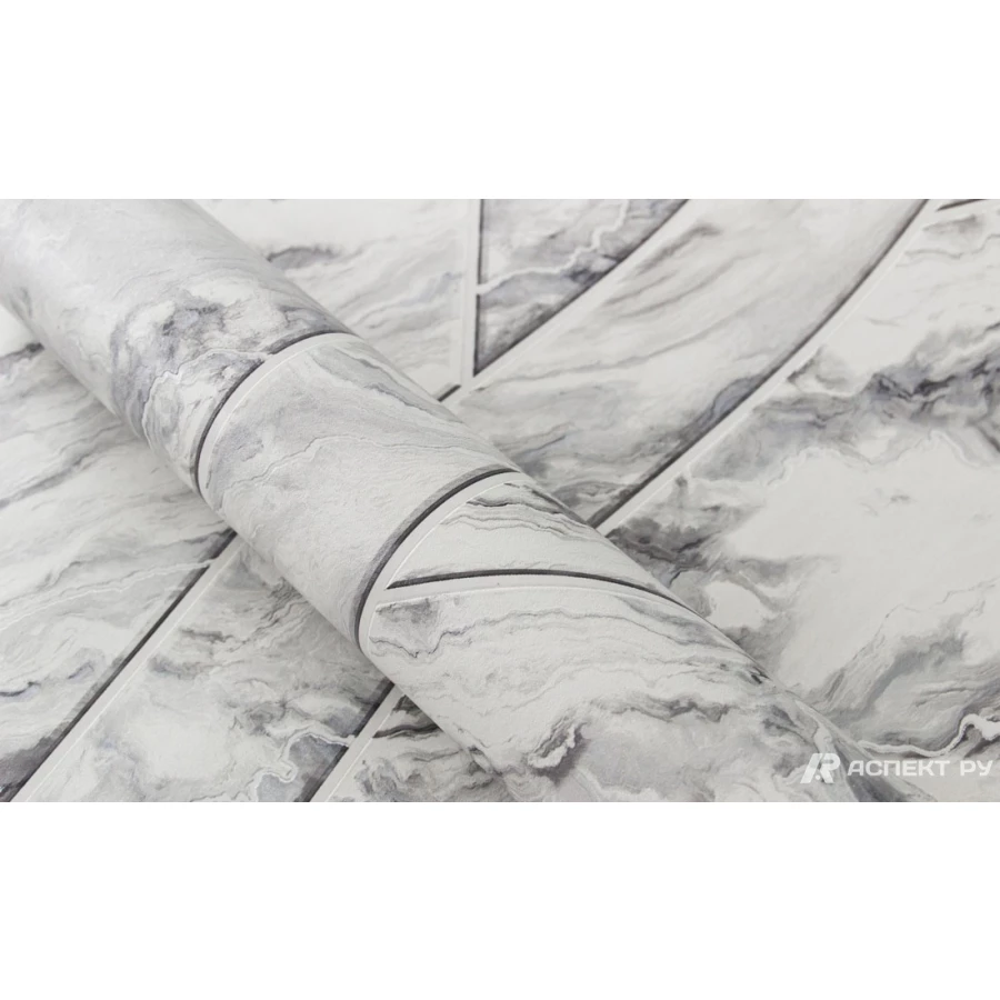 Обои виниловые Аспект Белфаст серые 10132-14 0,53х10,05 м