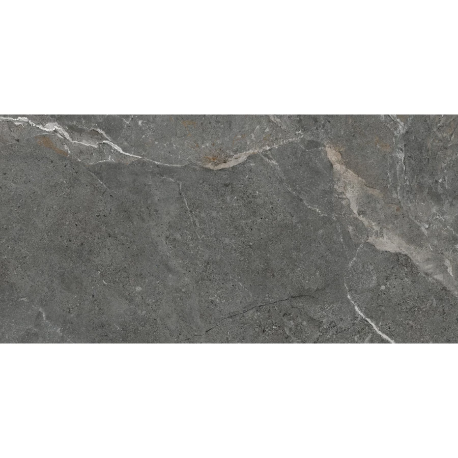 Керамогранит Artkera Group Titanium Graphite матовый темно-серый GP60120TIA25M 120х60 см