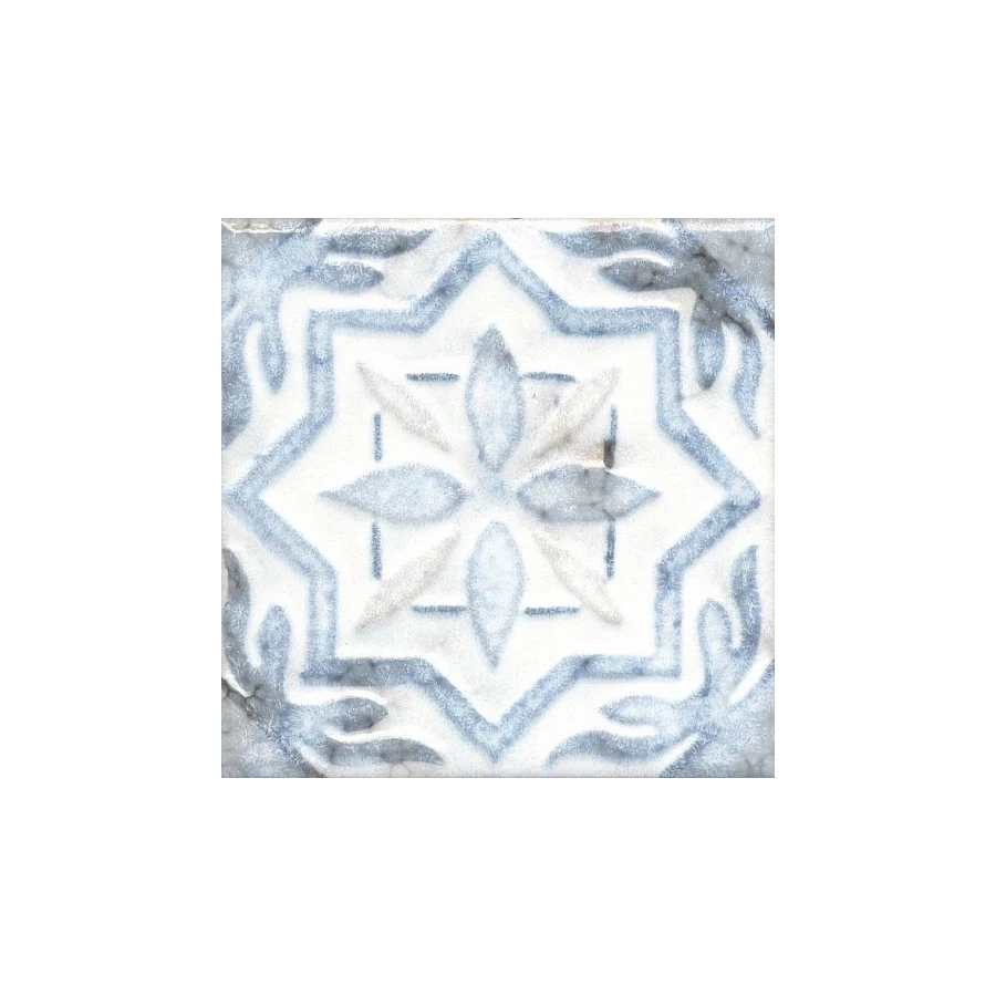 Декор Kerama Marazzi Барио белый 15х15 см