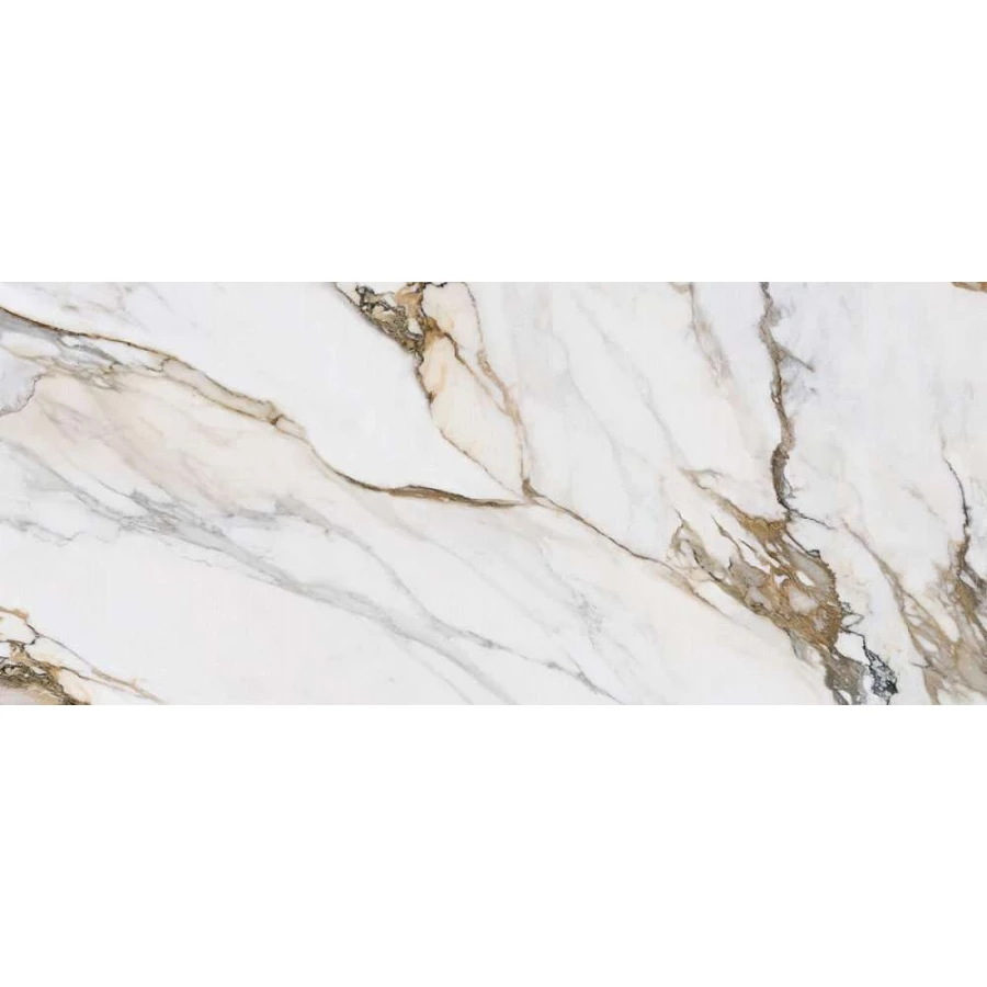 Керамогранит Ava Ceramica Marmo E Pietra Lap полуглянцевый белый 163013/2 280х120 см