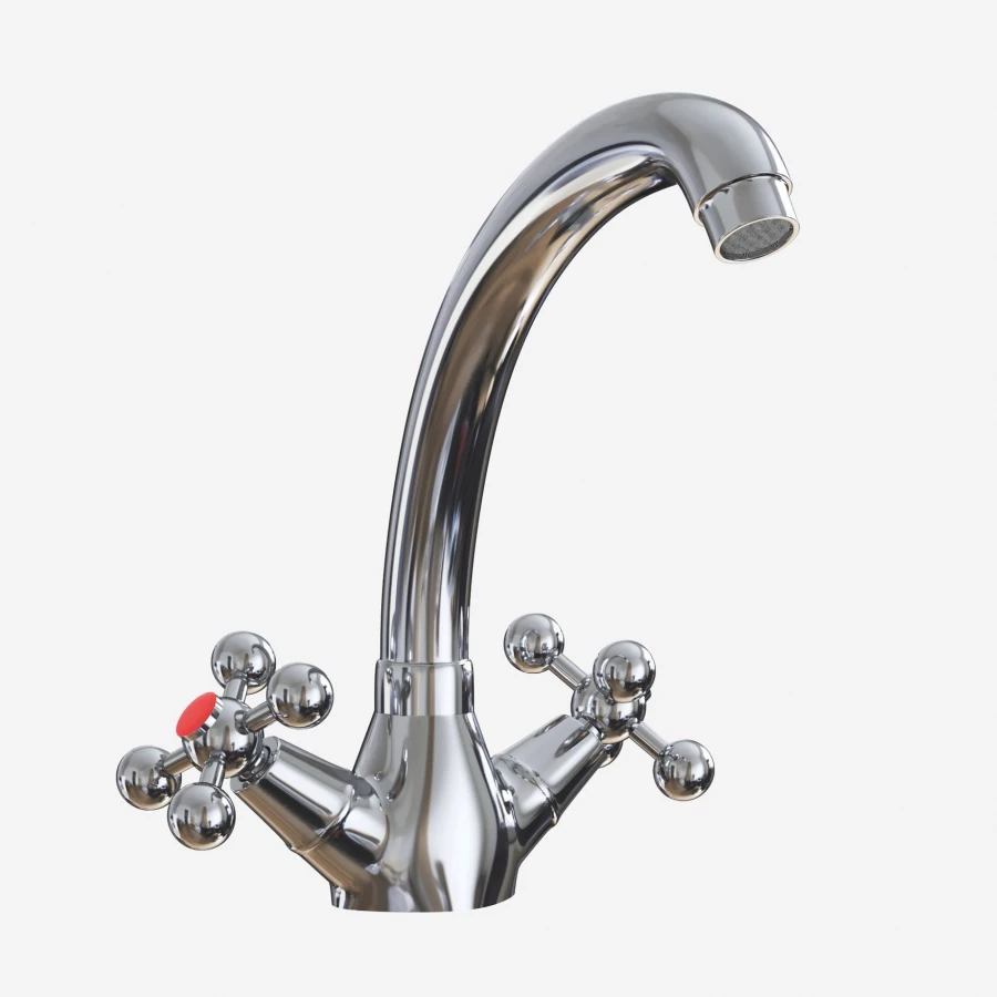 Смеситель для кухни MixLine ML07-031 низкий излив 522132 хром излив