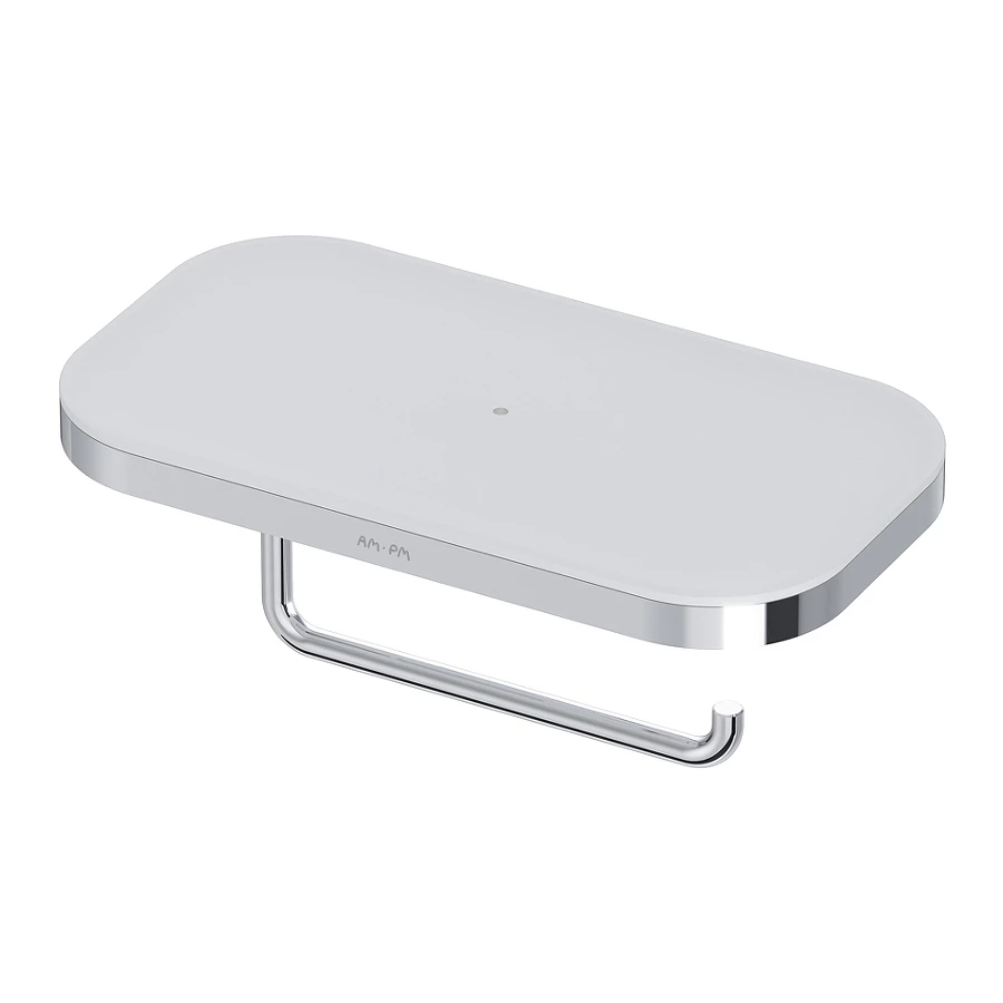 Держатель для туалетной бумаги с полкой Am Pm Func A8F341400