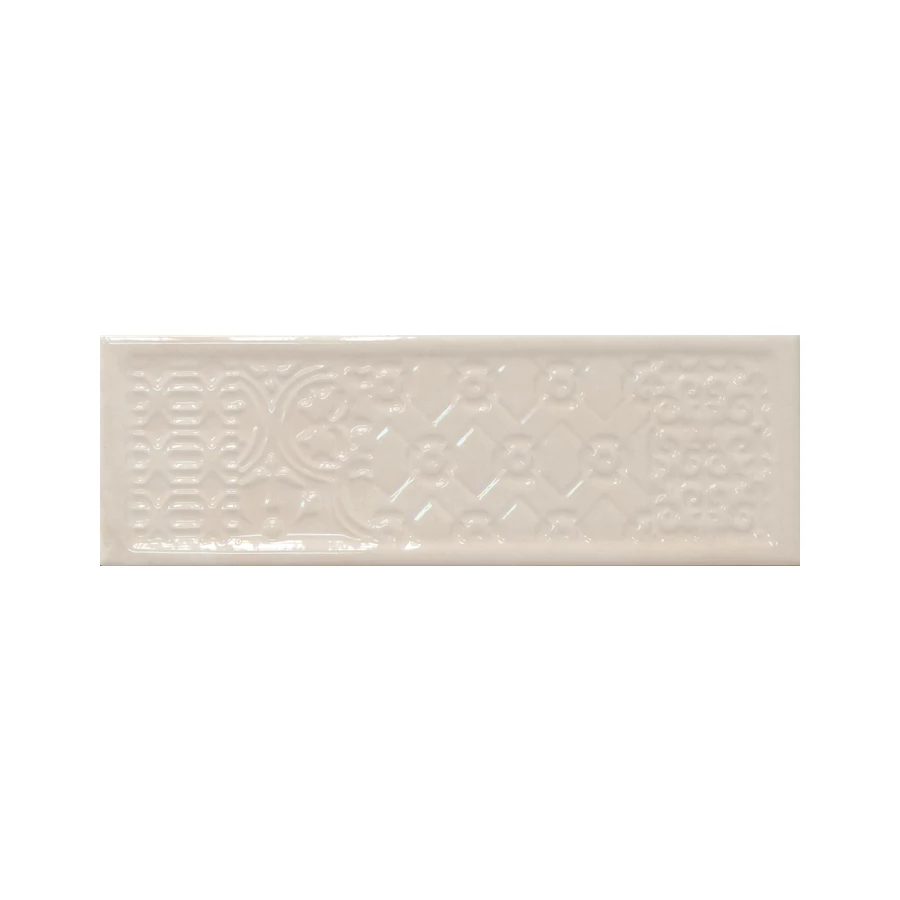 Керамическая плитка Cifre Rev. Decor titan ivory бежевый 10х30,5 см