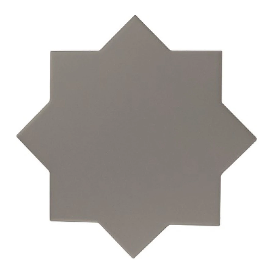 Керамогранит Equipe Porto Star Black матовый серый 30627 16,8x16,8 см