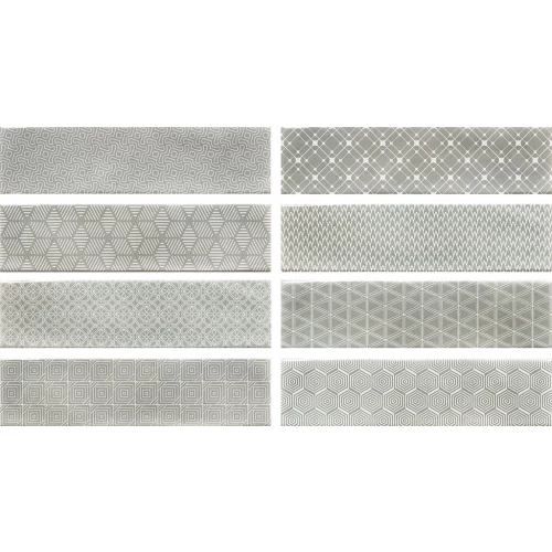 Плитка Cifre Decor opal grey 7,5*30 