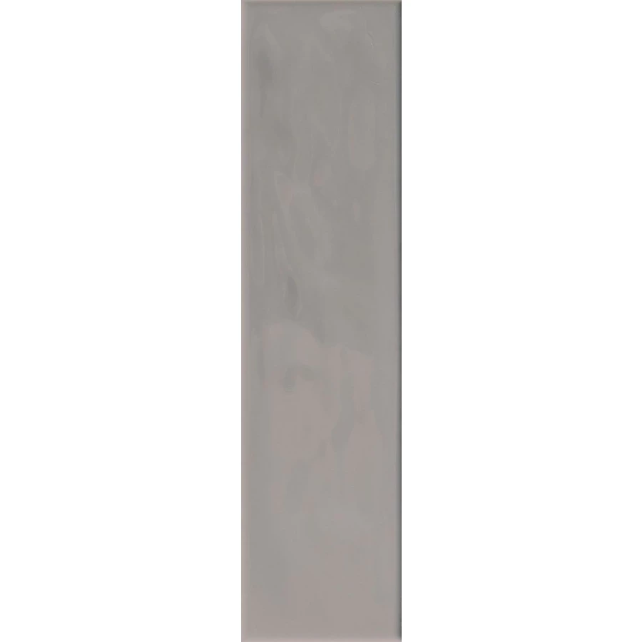 Плитка керамическая Pamesa Елеганза Григио / Eleganza Grigio глянцевая серая 30х7,5 см