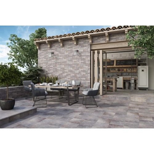 Ступень Paradyz Viano Grys Stopnica Prosta матовя серая 29,5х29,5 см