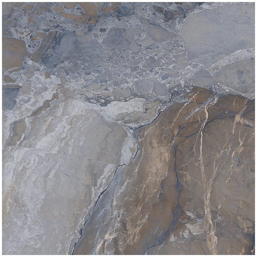 Керамогранит Ceradim Ocean Elfish синий Полированный 60х60 см