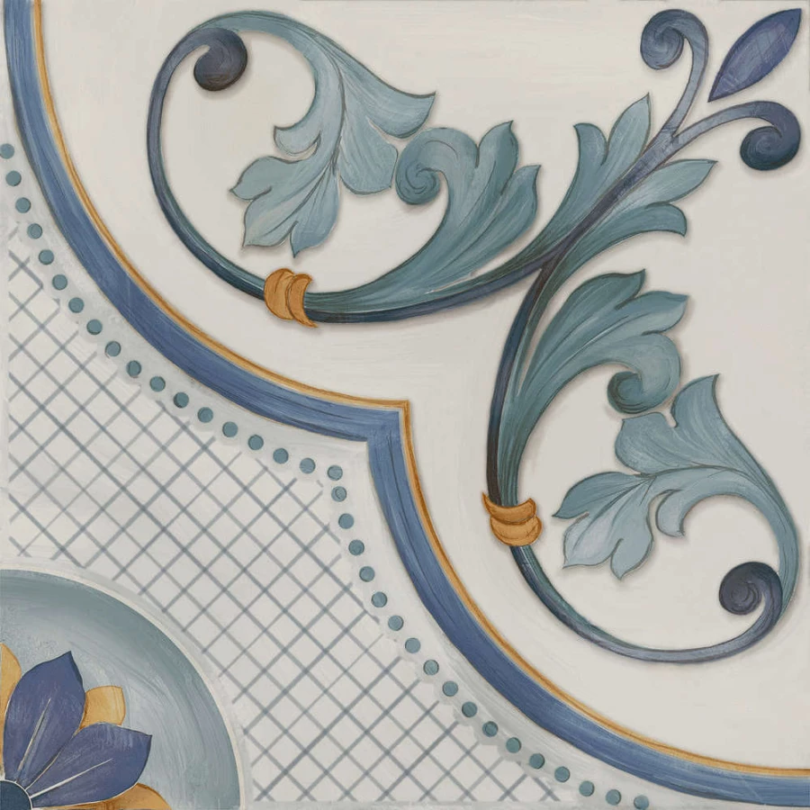 Керамогранит Kerama Marazzi Мирадоро полуглянцевый синий SG653022R 60x60 см