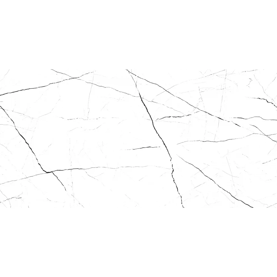 Керамогранит LCM Twinstone White полированный белый 60120TWN00P 120х60 см