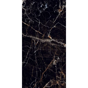 Керамогранит Arcadia Ceramica Torino Black High Gloss чёрный HG2007-A 120х60 см