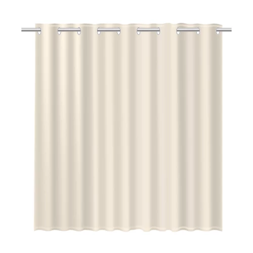 Шторка для ванной Fixsen Linum бежевая FX-1535A 180x200 см