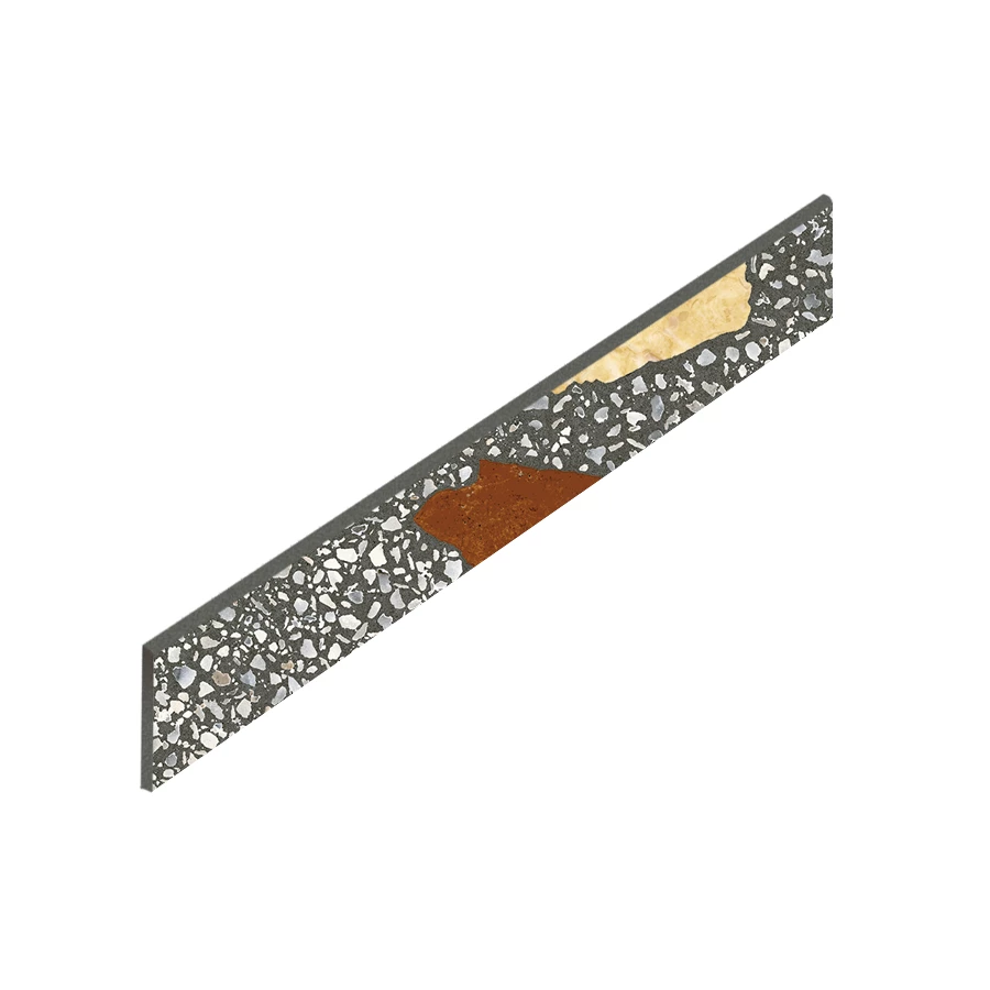 Плинтус Coliseumgres Палладио Блэк 610130005320 60х7,2 см