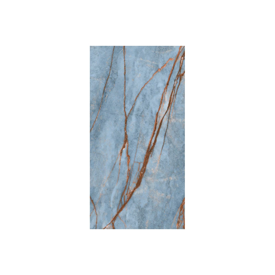 Керамогранит Rex Ceramiche Heritage Luxe Azure Glossy Ret 9 мм 775048 120х60 см