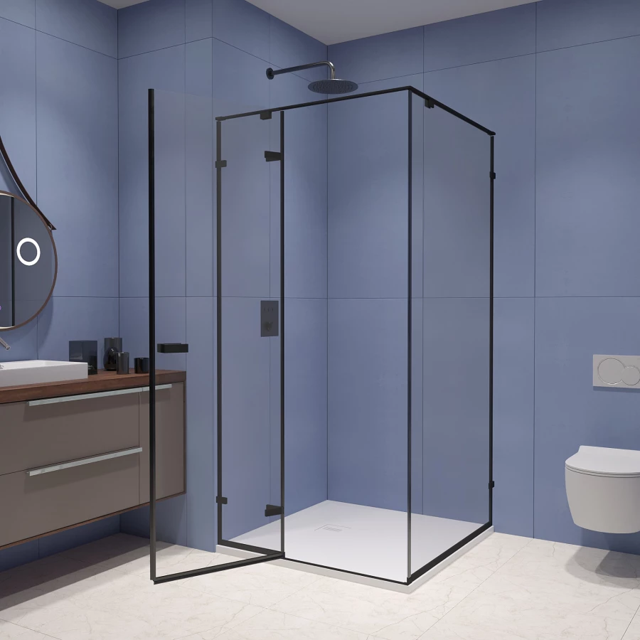 Душевой уголок RGW SV-030B Прозрачное 353203000-14 100х100 см