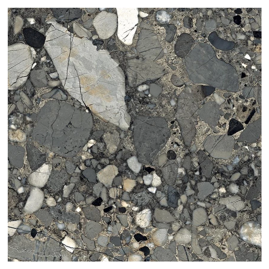 Керамогранит Primavera Arseno Nero carving CR106 60х60 см