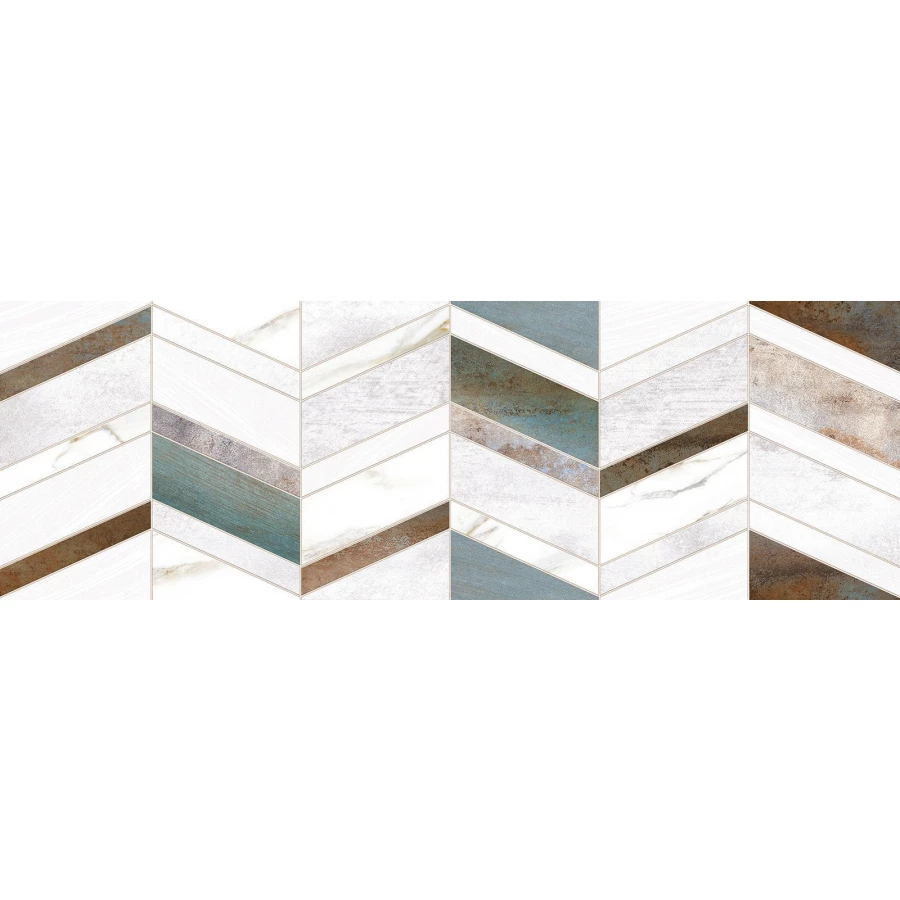 Плитка облицовочная рельефная ALMA Ceramica Oxide 7 шт в уп 53,508 м в пал TWU12OXD17R 74х24,6х0,9 см