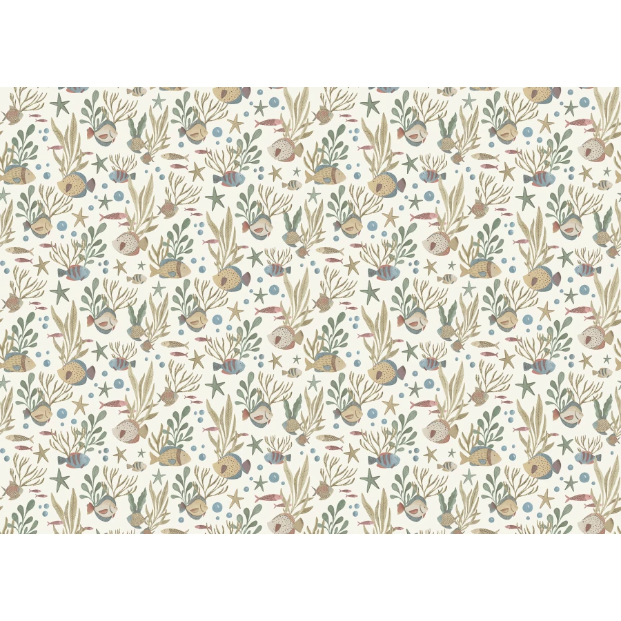 Обои флизелиновые Grandeco Little Dreamers бежевые LD 3320 0,53х10,05 м