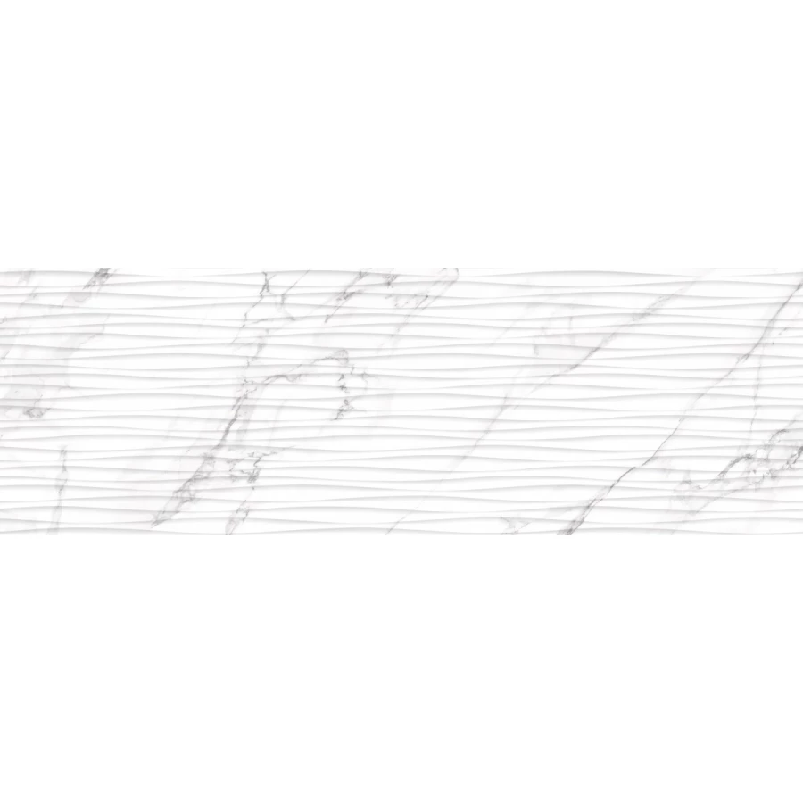 Плитка настенная Primavera Omnia White Decor 03 glossy DG03-03 90х30 см