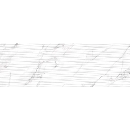 Плитка настенная Primavera Omnia White Decor 03 glossy DG03-03 90х30 см