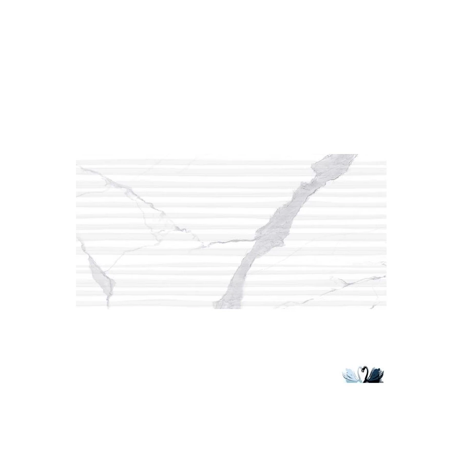 Настенная плитка Eurotile Statuario White Decor 60х30 см