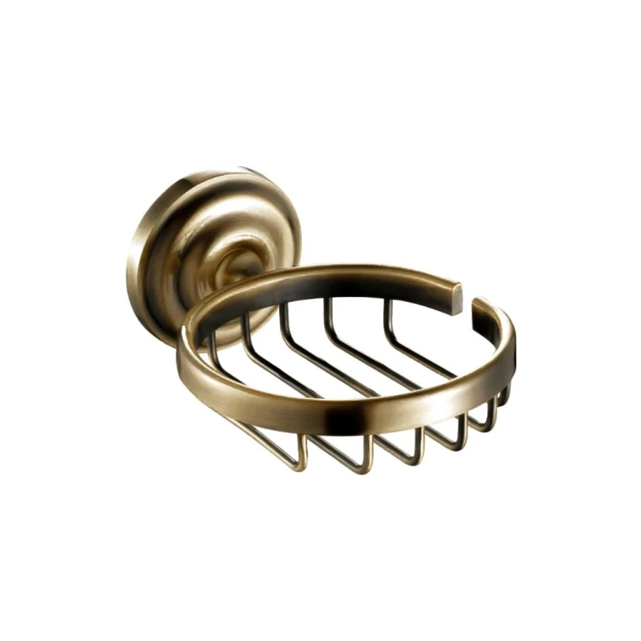 Мыльница Fixsen Retro решетка круг FX-83809A антик