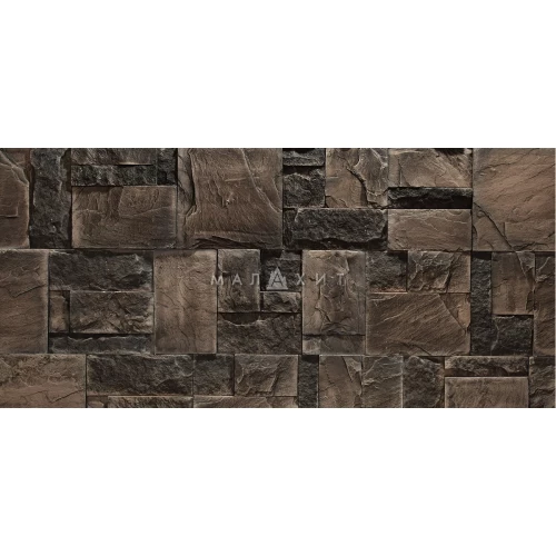 Искусственный камень Малахит Бостон 09-72 50х25х1-3 см