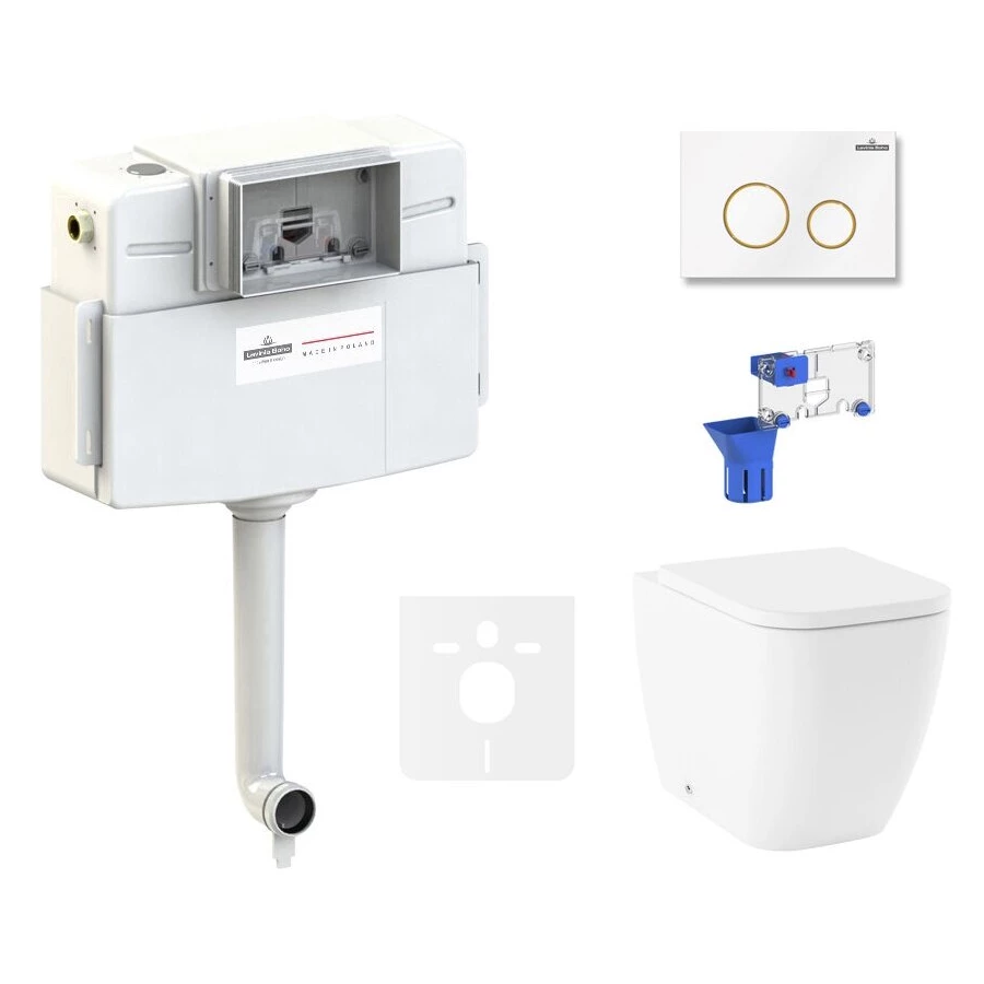 Унитаз Lavinia Boho Relfix One 87551030 (комплект 5 в 1)