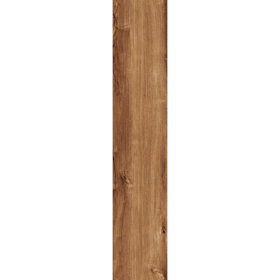 Керамогранит Creanza Akasa Wood Mahogany матовый коричневый CW-RT02-B 120х20 см