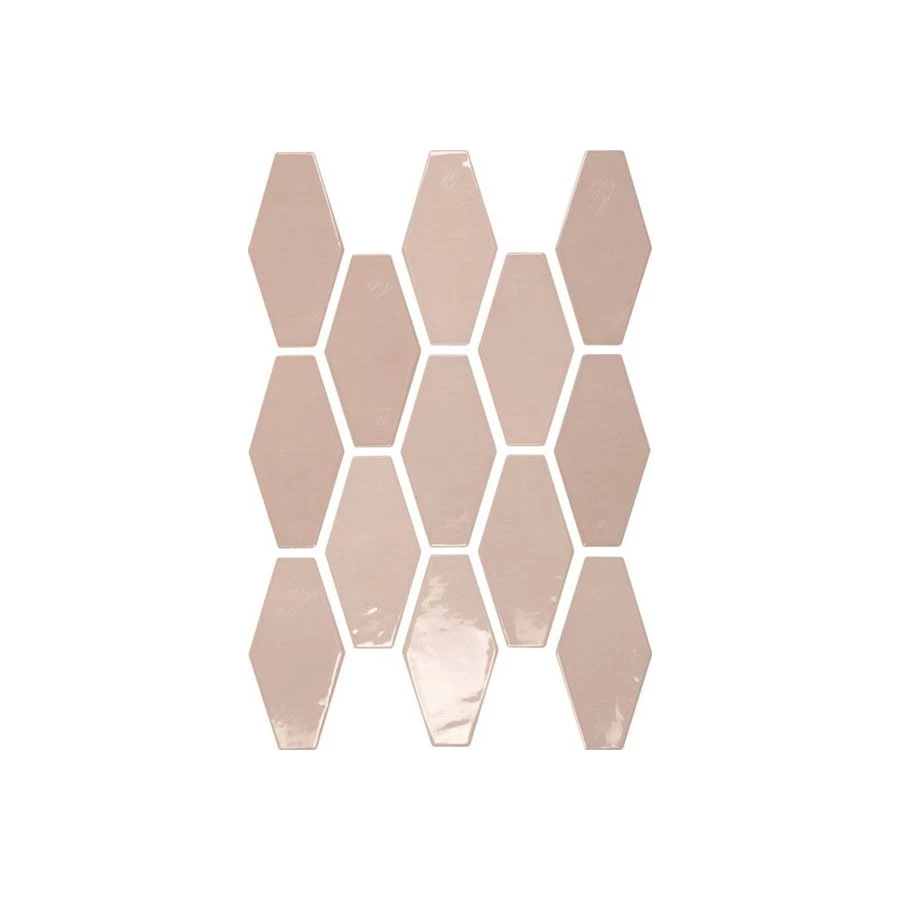 Плитка настенная Ape Ceramica Harlequin Pink 20х10 см