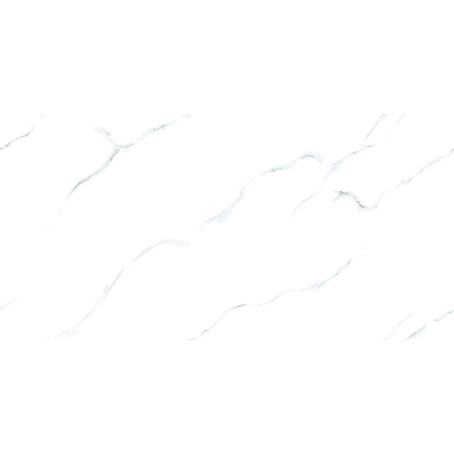 Керамогранит lamore Ceramic Gloss 60х120 Linux White глянцевый белый 60/120-033 120х60 см