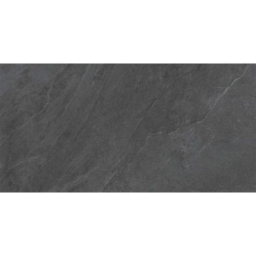 Керамогранит Geotiles Ardesia Black матовый черный 120х60 см