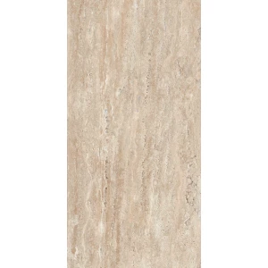 Керамогранит Belleza Rizzoni Travertino Brown Velvet матовый бежевый 120х60 см