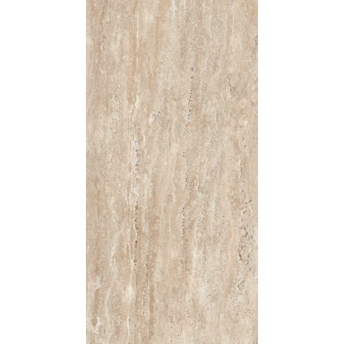 Керамогранит Belleza Rizzoni Travertino Brown Velvet матовый бежевый 120х60 см
