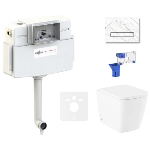 Унитаз Lavinia Boho Relfix Aveo Rimless 87551084 (комплект 5 в 1)