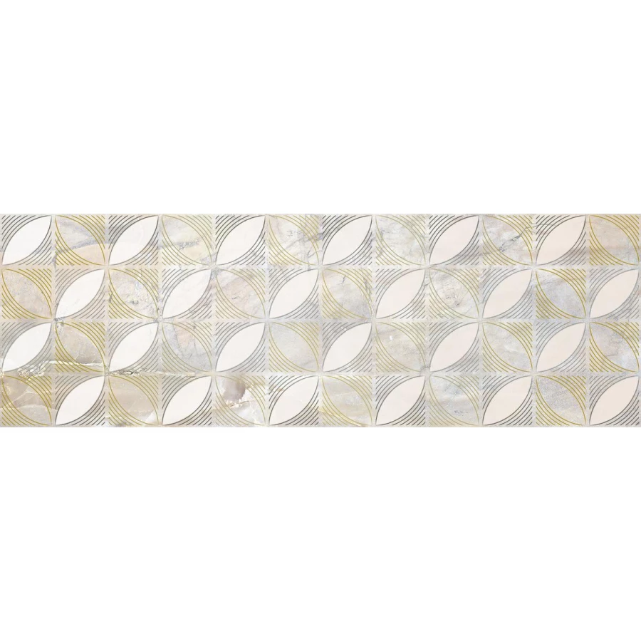 Декор Laparet Rich бежевый 25х75 см