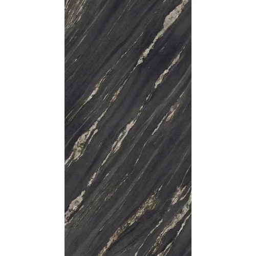 Керамогранит Ariostea Ultra Marmi Tropical Black Lucidato Shiny 6 mm um6l300674 300х100 см