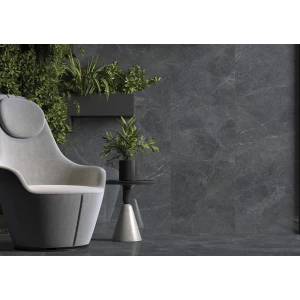 Керамогранит Cerrad Distinct Graphite Silky Cristal темно-серый 119,7x59,7 см