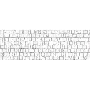 Плитка облицовочная рельефная ALMA Ceramica Laurent 7 шт в уп 53,508 м в пал TWU12LRT17R 74х24,6х0,9 см