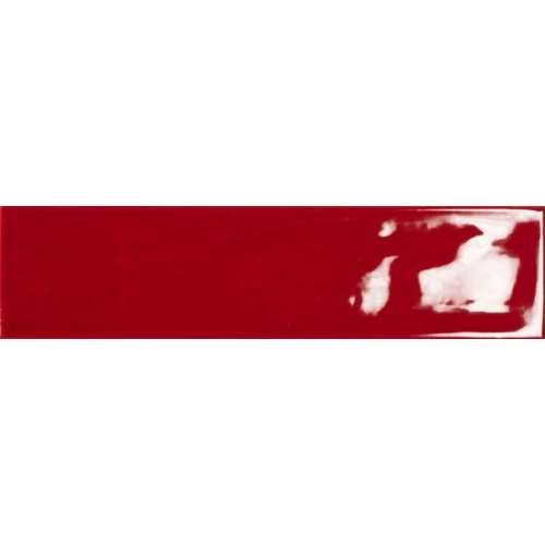 Плитка настенная TAU Ceramica Maiolica Red Gloss 30х7,5 см