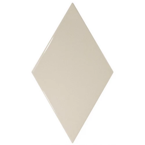Плитка керамическая Equipe Ромбус Wалл Cреам / Rhombus Wall Cream глянцевая бежевая 22749 26,3х15,2 см