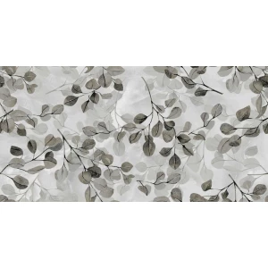 Плитка настенная Primavera Сильвия Декор серый глянец TP3666H 60х30 см