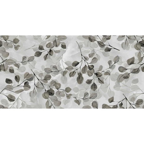 Плитка настенная Primavera Сильвия Декор серый глянец TP3666H 60х30 см