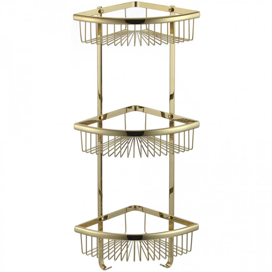 Полка решетка угловая тройная Savol S-B5854-3